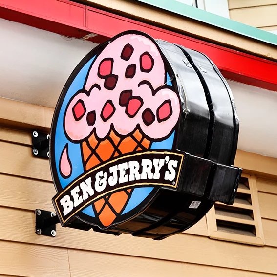 Ben and Jerrys logo, tone of voice blog